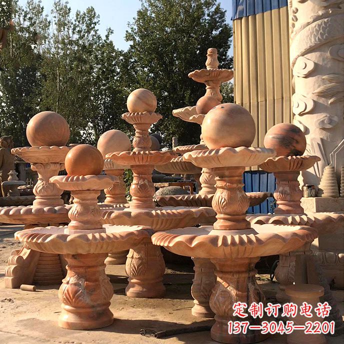 南阳风水球雕塑,给你无限的祝福