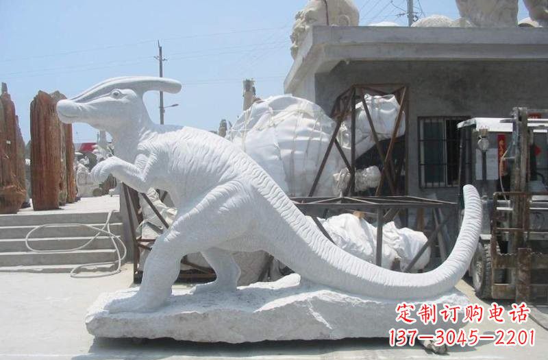 南阳石雕副栉龙恐龙