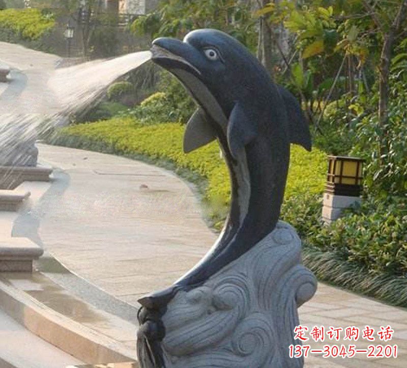 南阳海豚雕塑:惊艳世间,把精灵捧在掌心