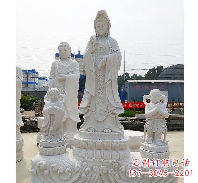 南阳手工精美的观音塑像