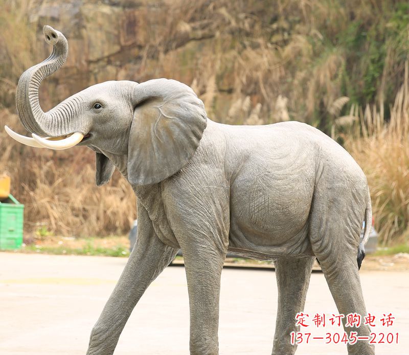 南阳中领雕塑大象雕塑特色定制
