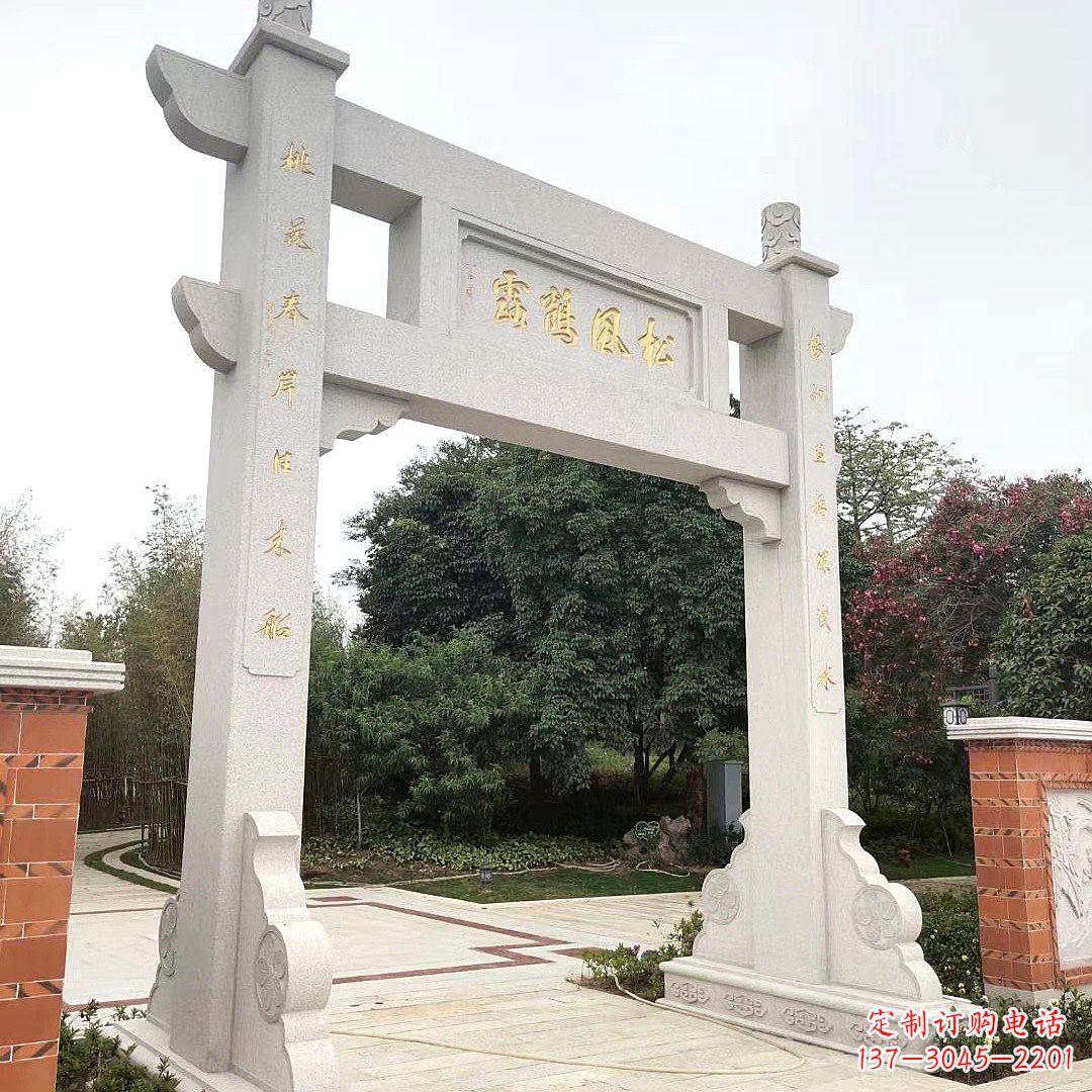 南阳精美绝伦,贵族气质的牌坊雕塑