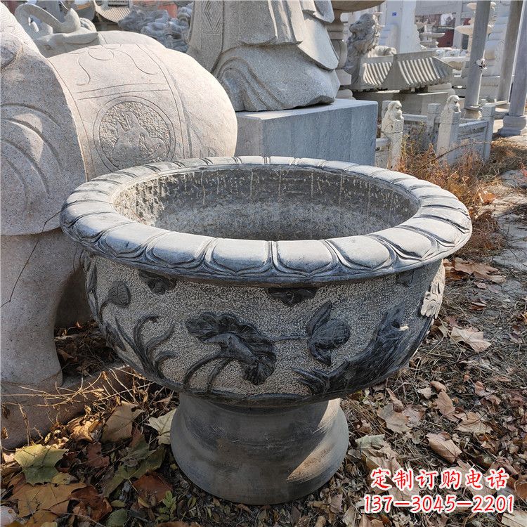 南阳花盆雕塑,独特灵动,立体造型精美