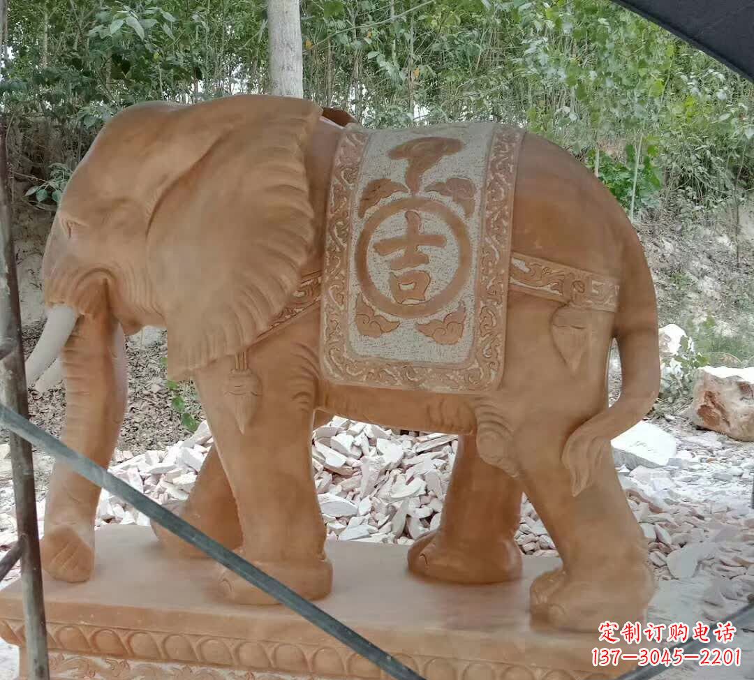 南阳美观高雅的吉祥大象雕塑