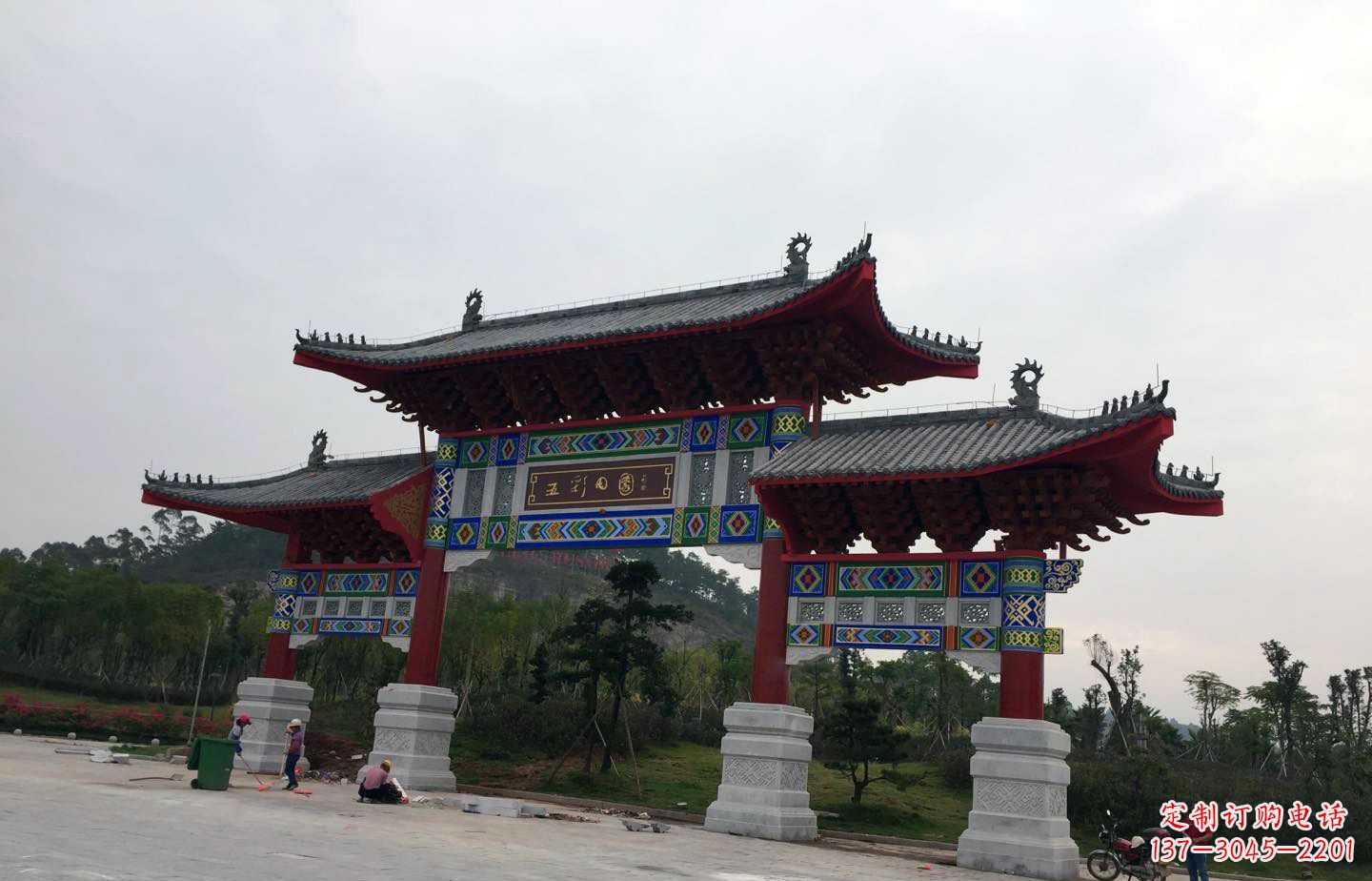 南阳优质定制石雕牌坊雕塑
