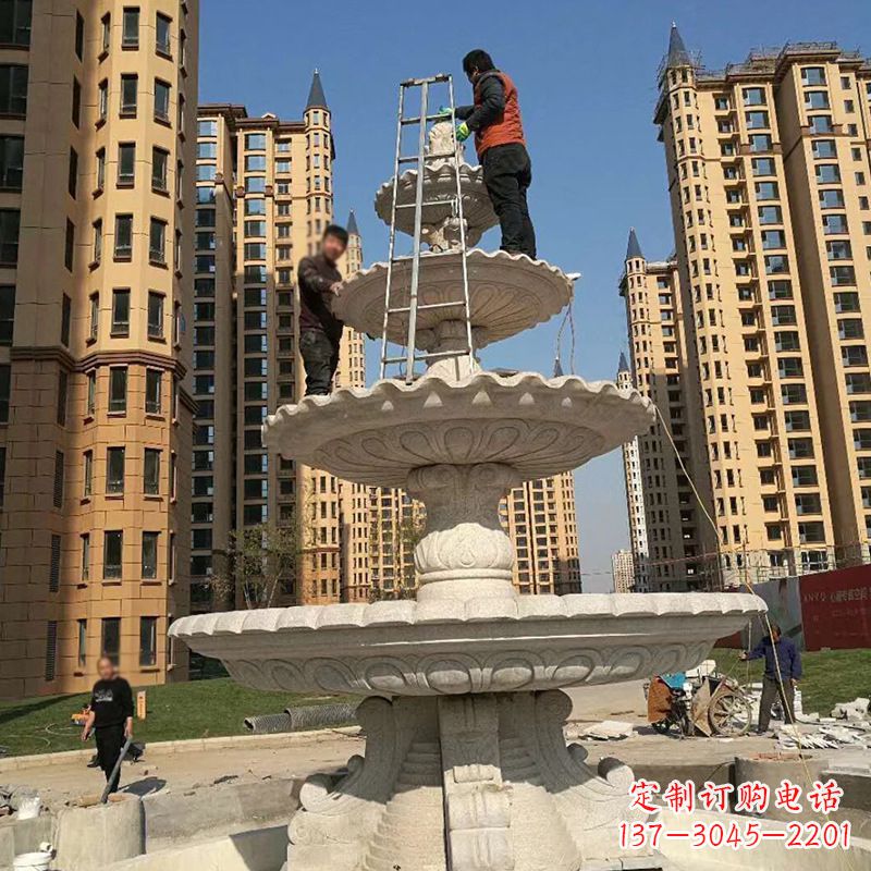 南阳欣赏经典,九龙喷泉雕塑