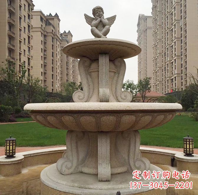 南阳高品质石雕喷泉雕塑