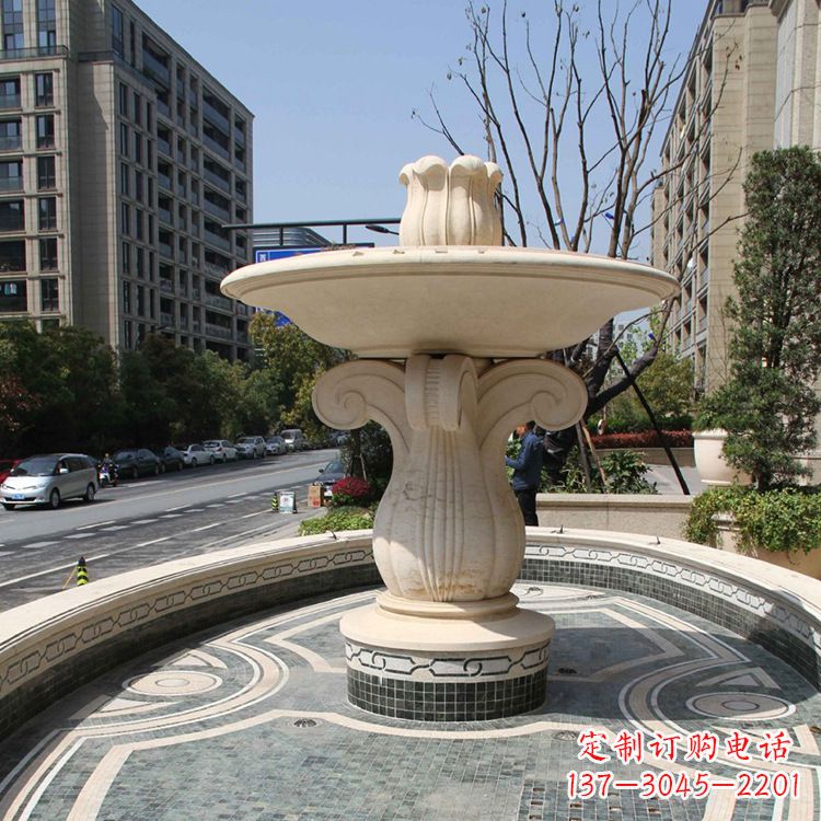南阳流动的华丽,石雕欧式喷泉雕塑