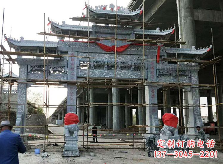 南阳石雕牌坊牌坊