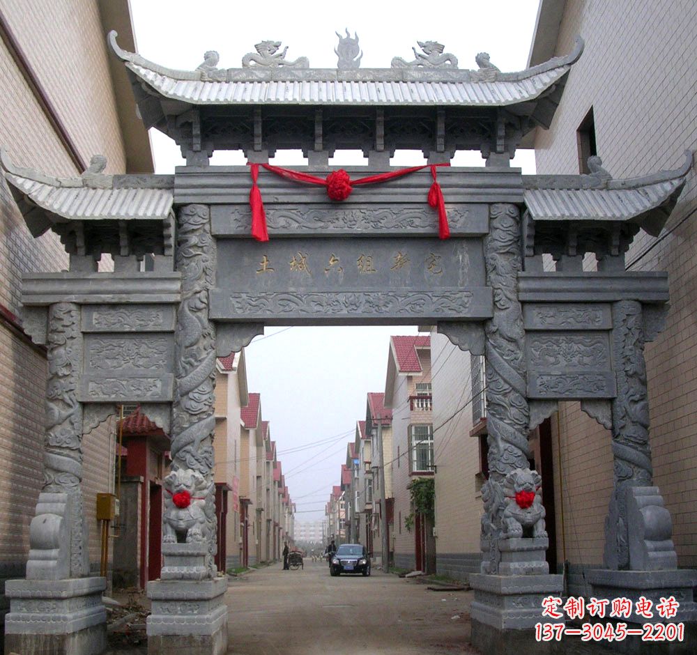 南阳石雕牌坊雕塑是中领雕塑最为出色的产品。它…