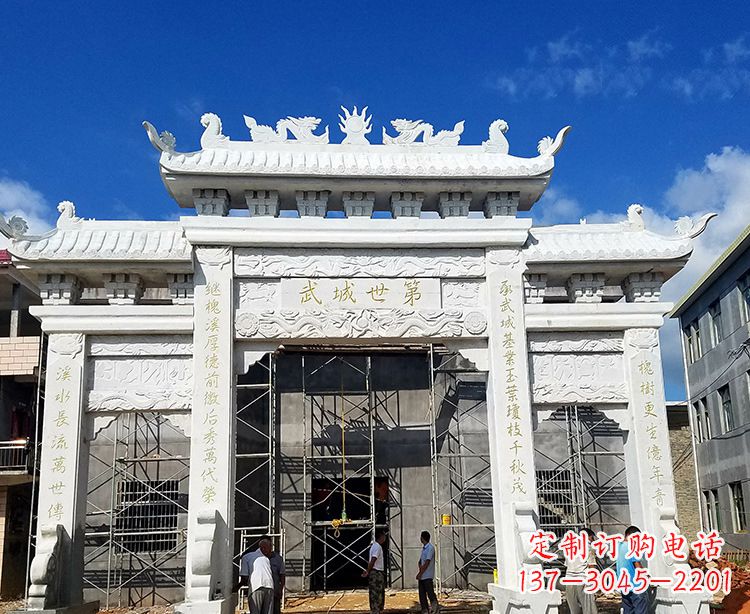 南阳石雕栏杆雕塑,给你独一无二的定制