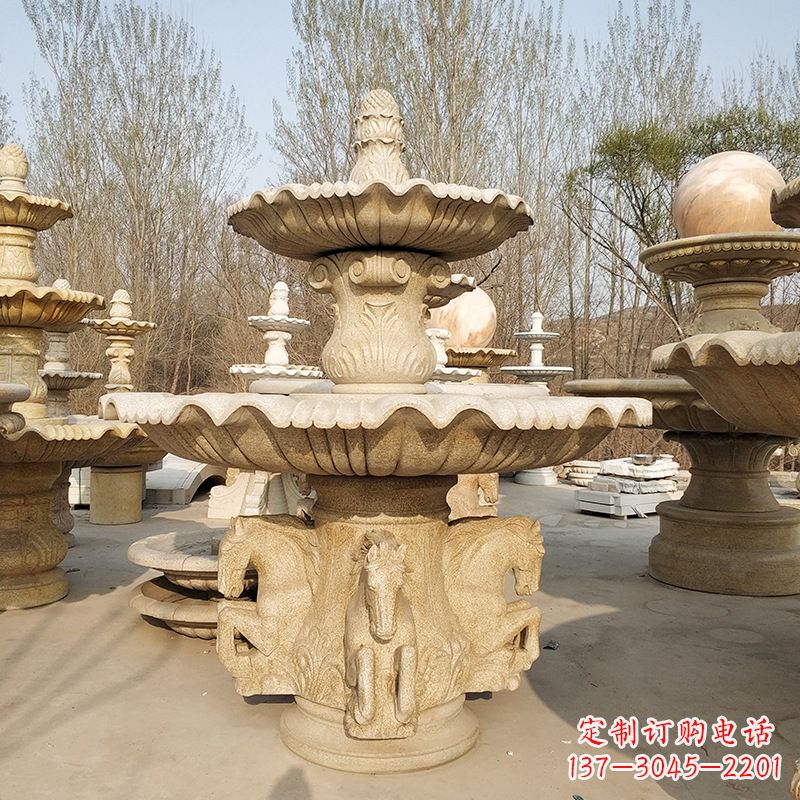 南阳欧式喷泉雕塑,尽显高雅华贵