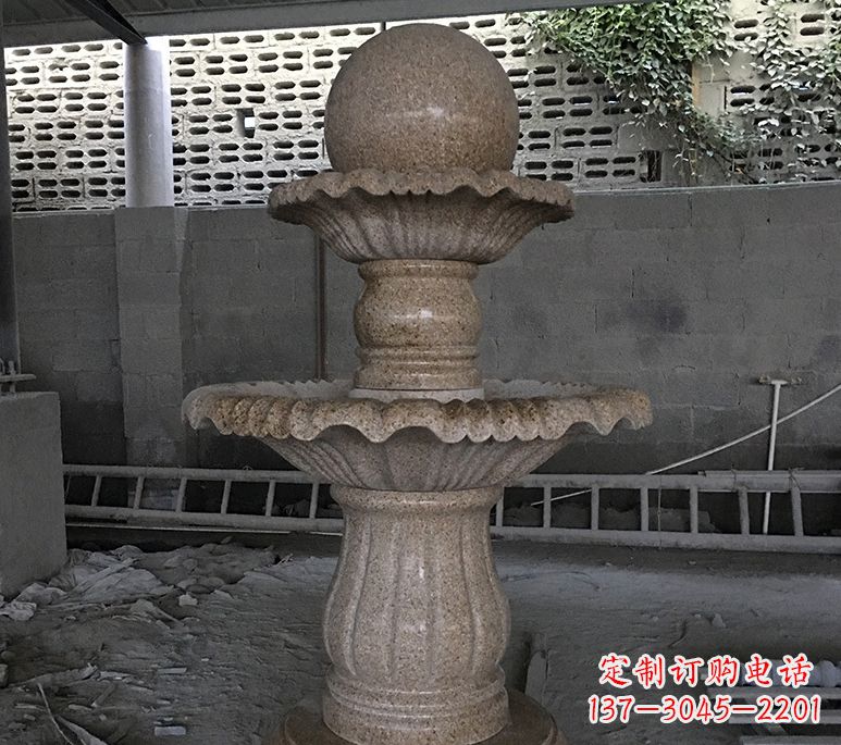 南阳欣赏精美的石雕喷泉雕塑