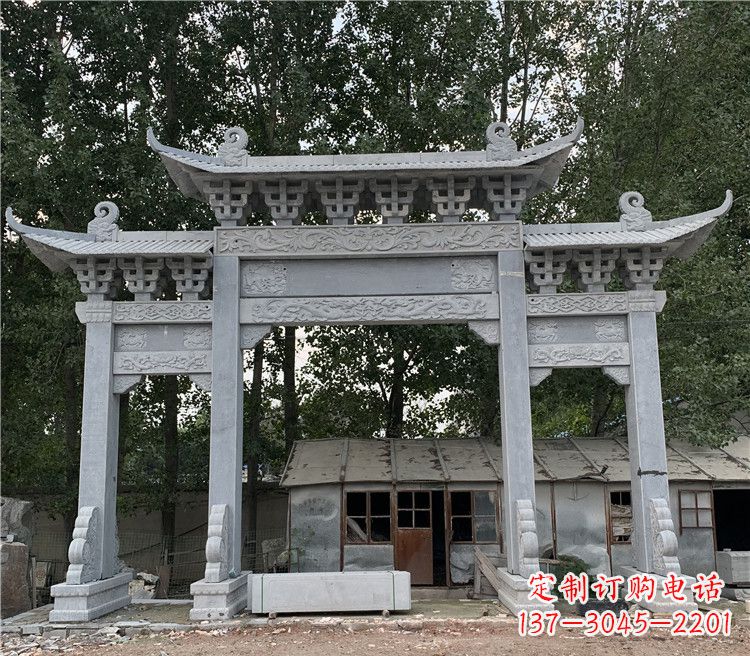 南阳石牌坊石雕牌坊