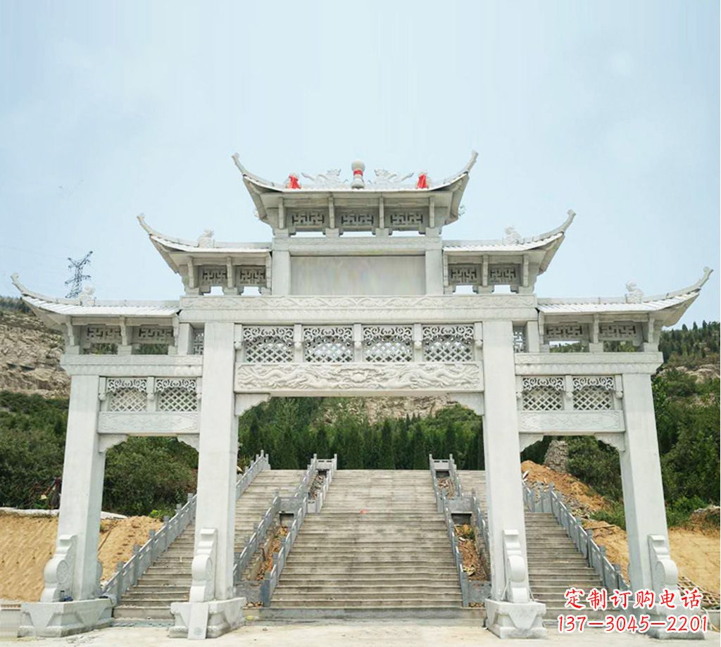 南阳石牌坊图片