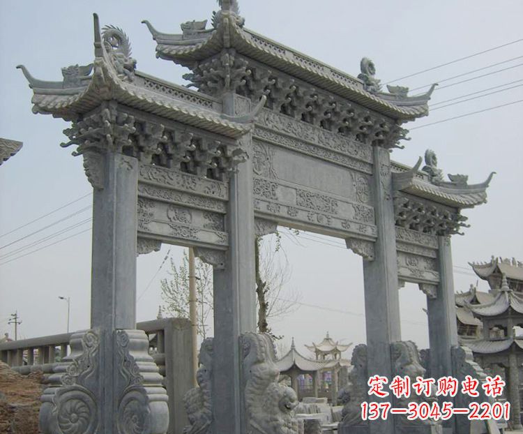 南阳石牌坊与石牌楼