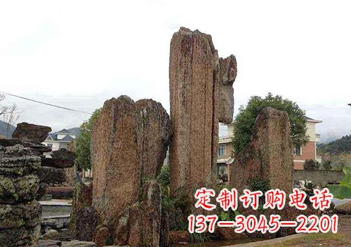 南阳石笋石假山
