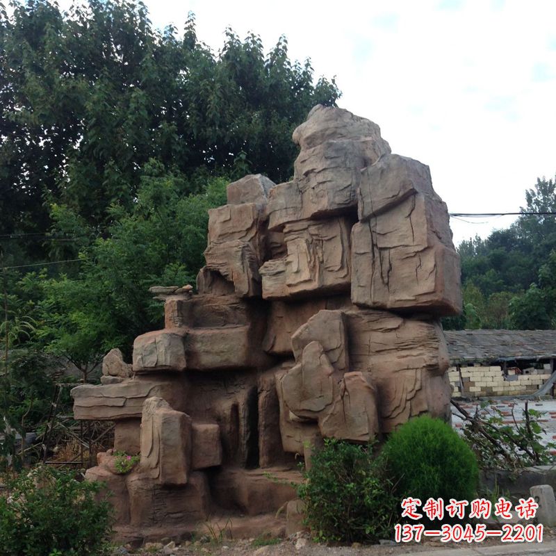 南阳石头(塑石)假山
