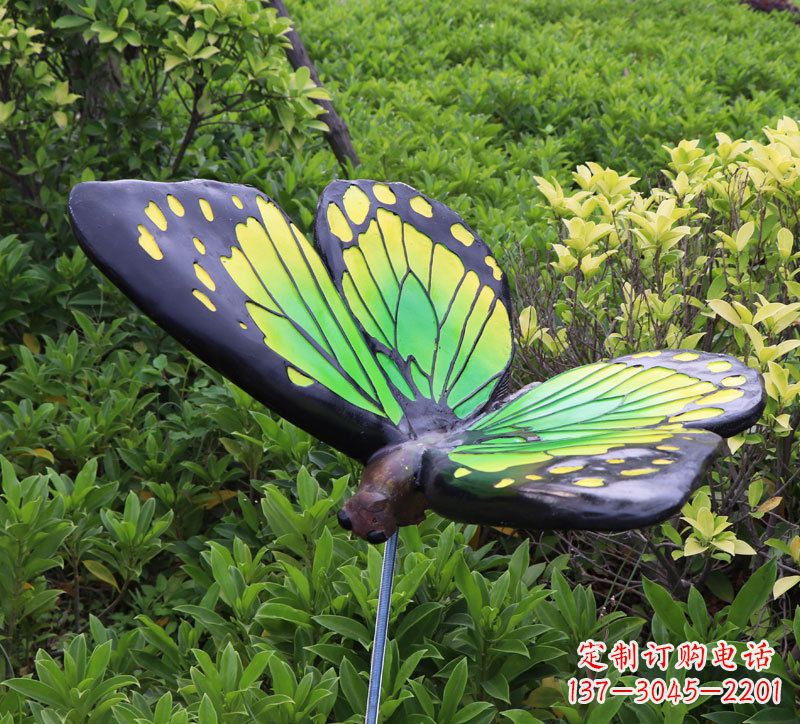 南阳树脂仿真蝴蝶昆虫雕塑