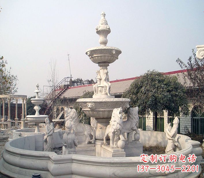 南阳水钵喷泉雕塑