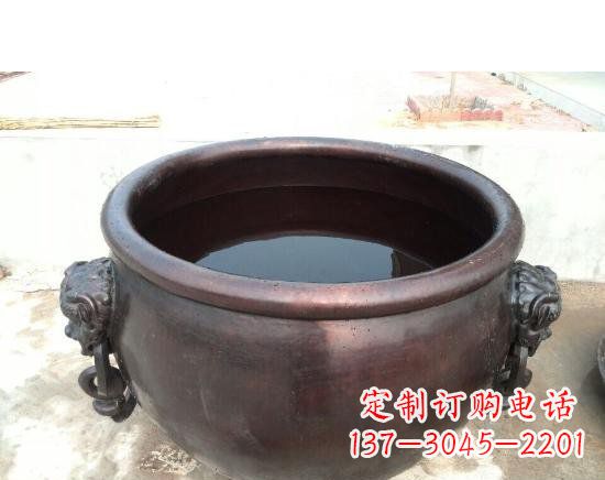 南阳水缸寺庙铜雕