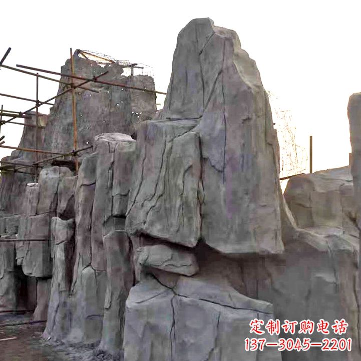 南阳水泥塑石假山雕塑