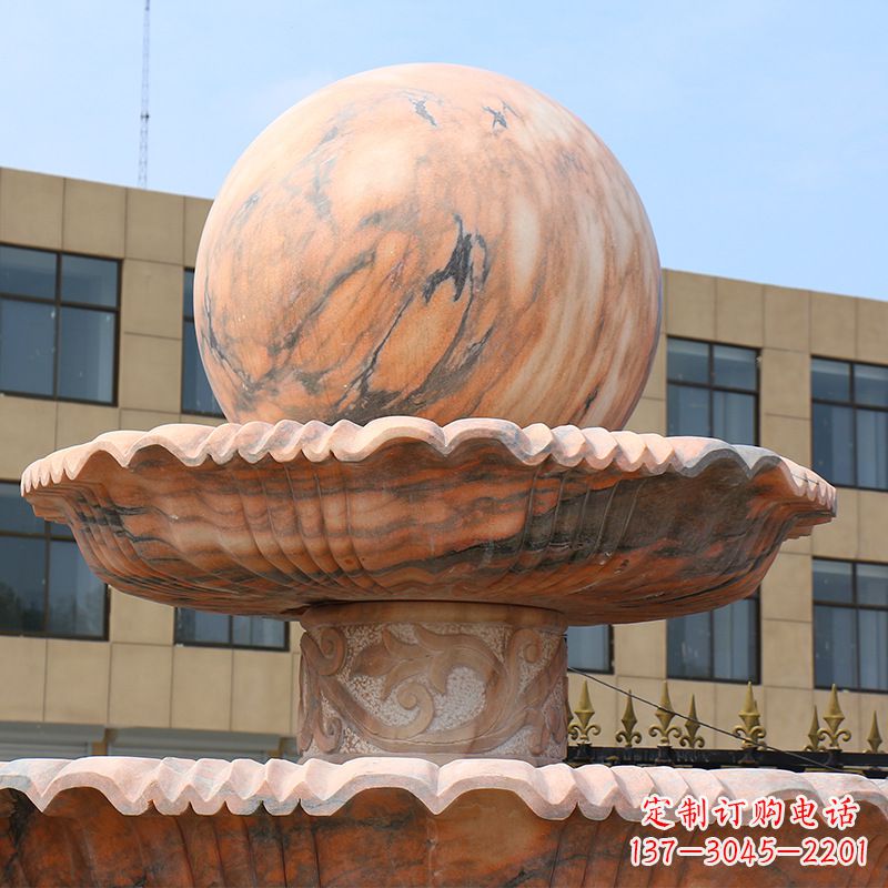 南阳四平石材风水球