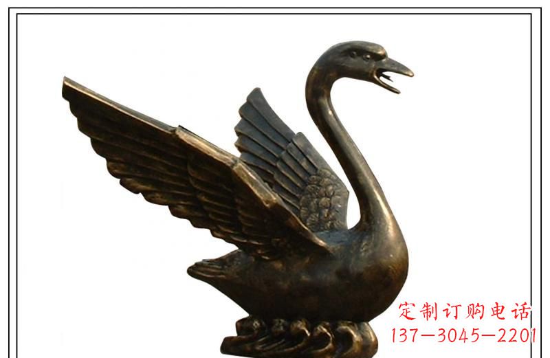 南阳天鹅喷泉铜雕