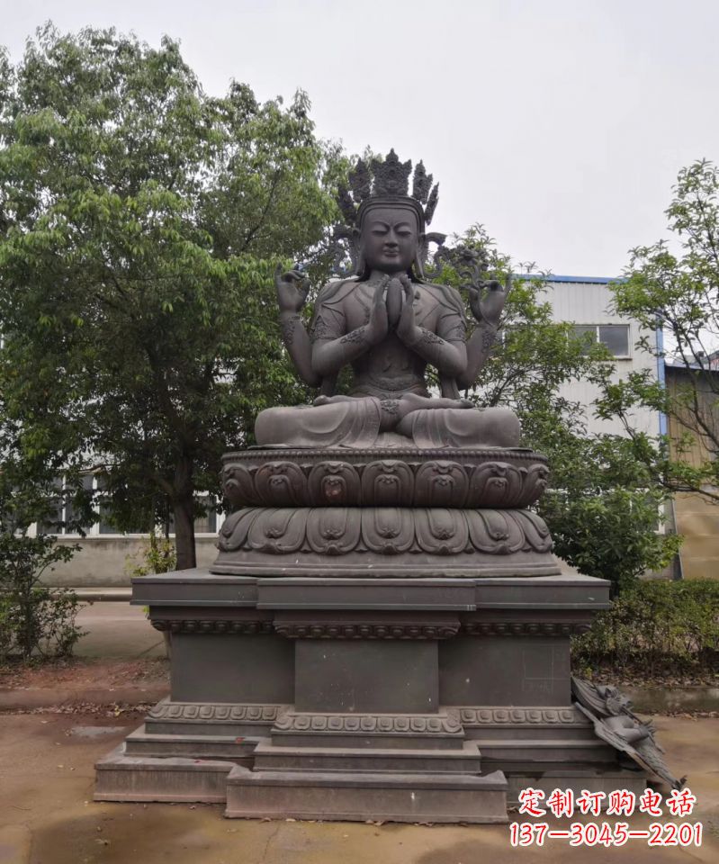 南阳铜雕密宗佛寺庙佛像雕塑