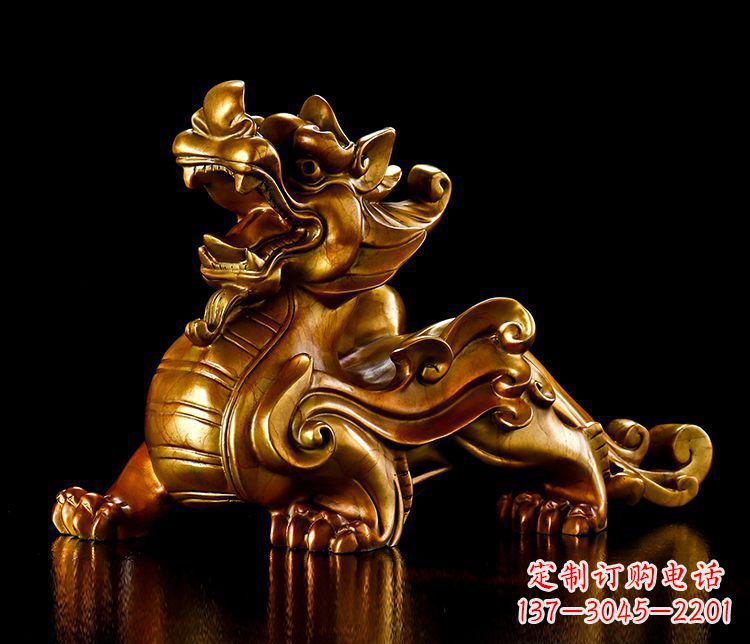 南阳铜雕瑞兽貔貅