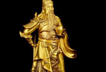 南阳关公铜雕，传承古典传统