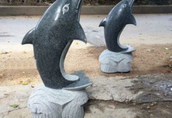 南阳青石海豚雕塑--精致好看与象征意义一起令人惊叹