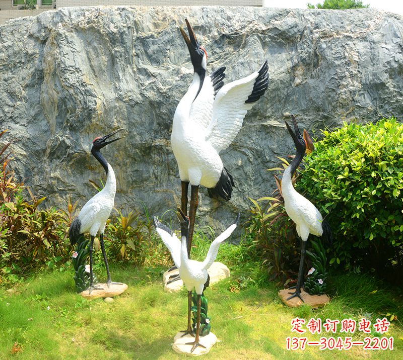 南阳仙鹤雕塑 墓地