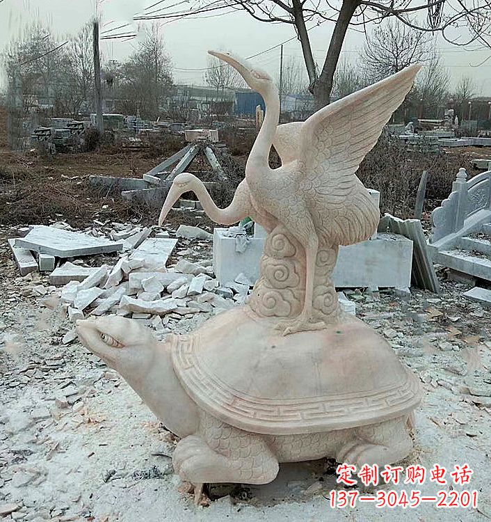 南阳仙鹤石材雕塑