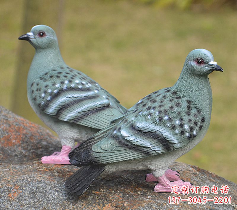 南阳校园雕塑和平鸽图片