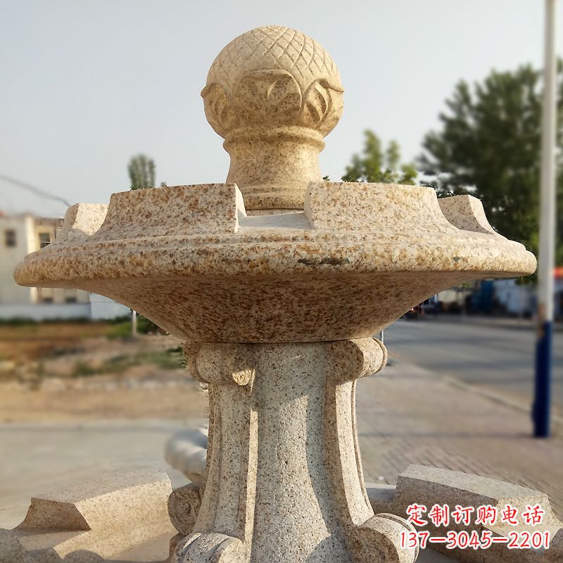 南阳新型石雕风水球
