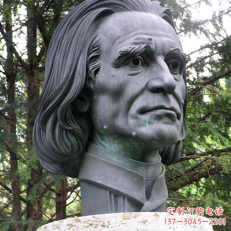 南阳英国著名外科医生利斯特铜雕头像雕塑