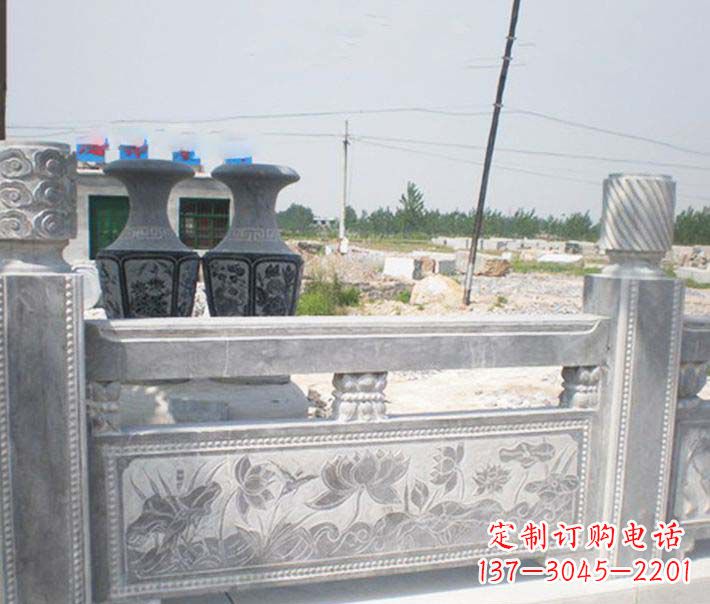 南阳园林仿古石栏板景观石雕 (3)