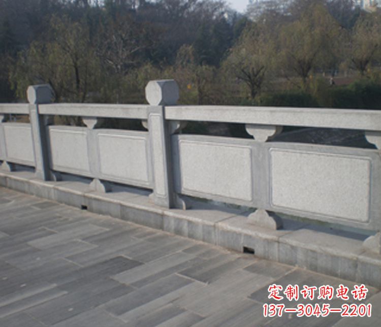 南阳园林仿古石栏板景观石雕 (7)