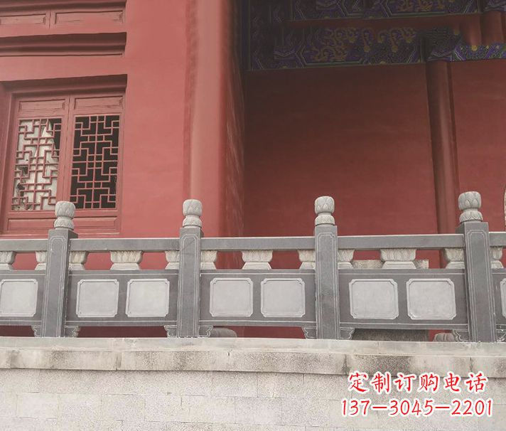 南阳园林仿古石栏板景观石雕 (8)