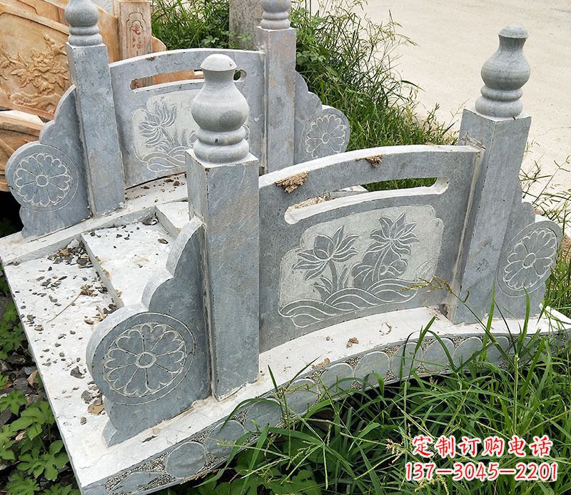 南阳园林仿古石栏板景观石雕_1 (2)