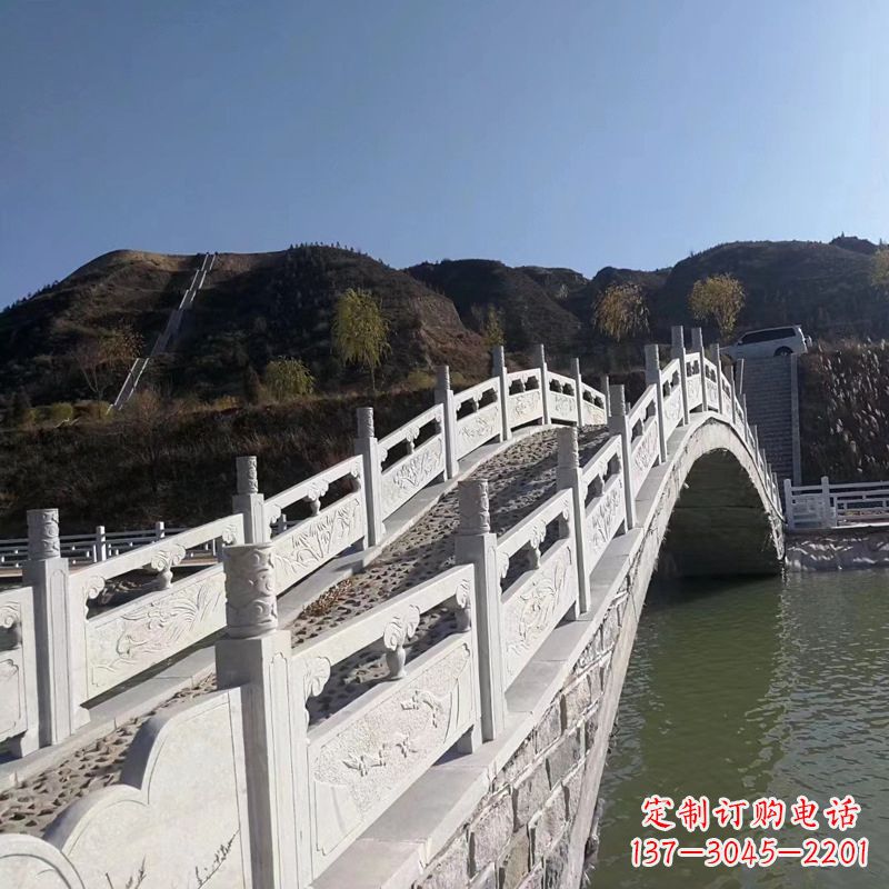 南阳园林景点石雕桥栏板