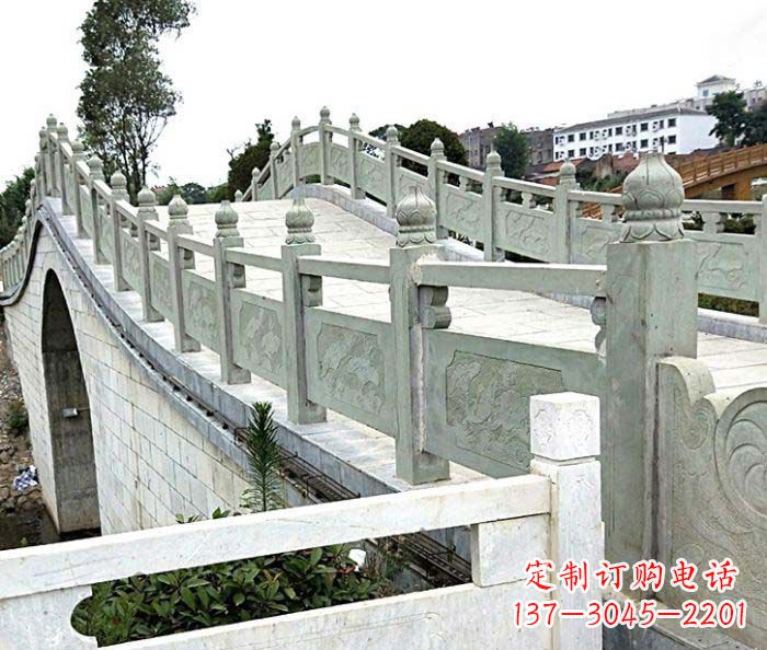 南阳园林景观大理石栏板石雕 (3)