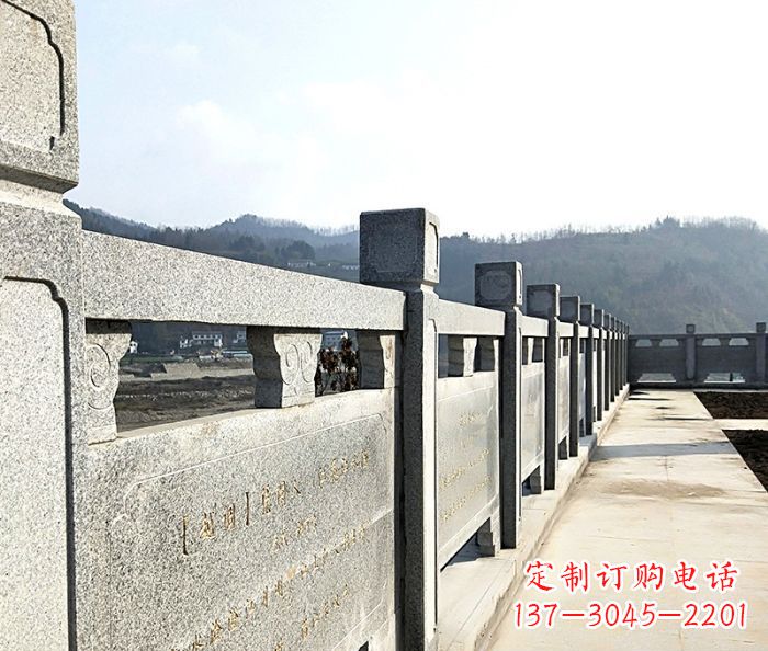南阳园林景观大理石栏板石雕 (14)