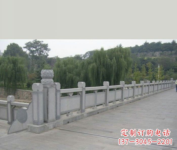南阳园林景观大理石栏杆石雕 (4)