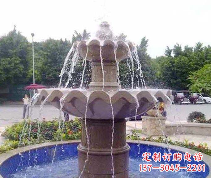 南阳园林景观大理石喷泉石雕