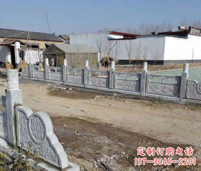 南阳园林景观仿古栏板石雕