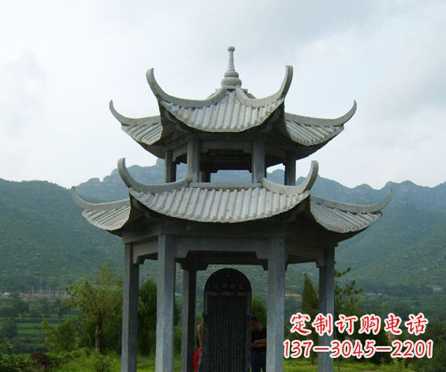 南阳园林景观仿古凉亭石雕