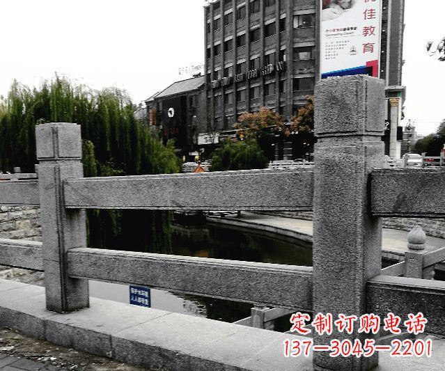 南阳园林景观仿古石雕栏板 (9)