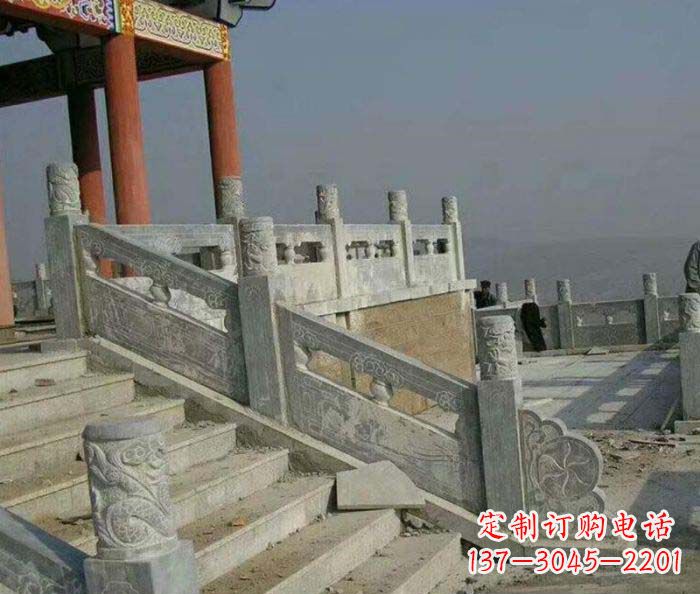 南阳园林景观仿古石雕栏板